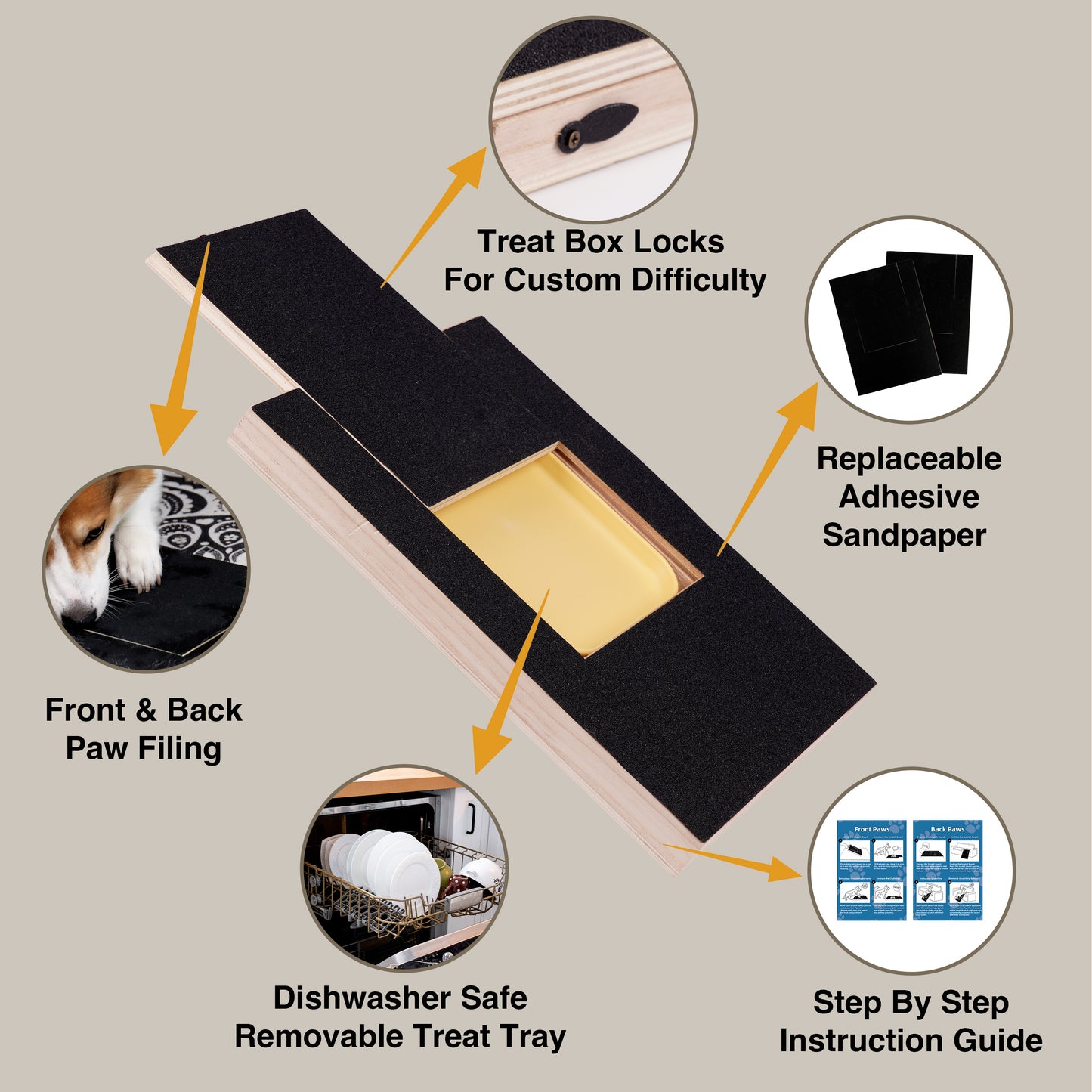 Dog Scratch Pad For Nails